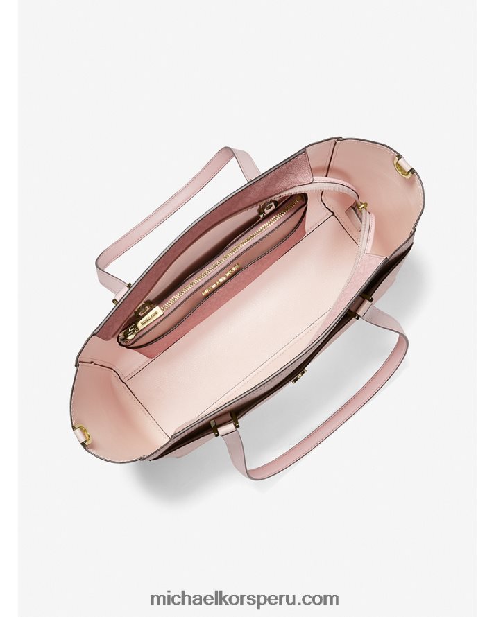 Z48V1114 rubor en polvo oscuro mujer Michael Kors tote maisie grande con logo 3 en 1