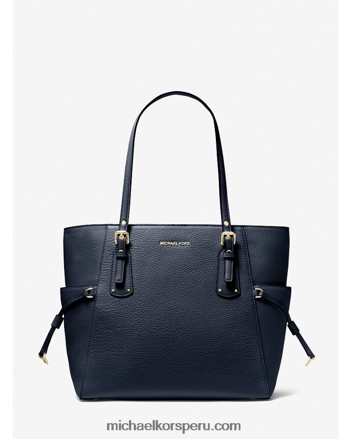 Z48V1144 Armada mujer Michael Kors bolso shopper voyager pequeño de piel granulada