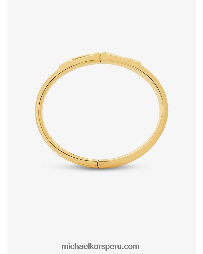 Z48V2480 vainilla mujer Michael Kors brazalete con logo