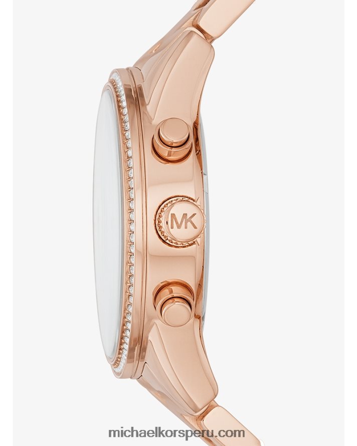 Z48V2385 oro rosa mujer Michael Kors reloj ritz