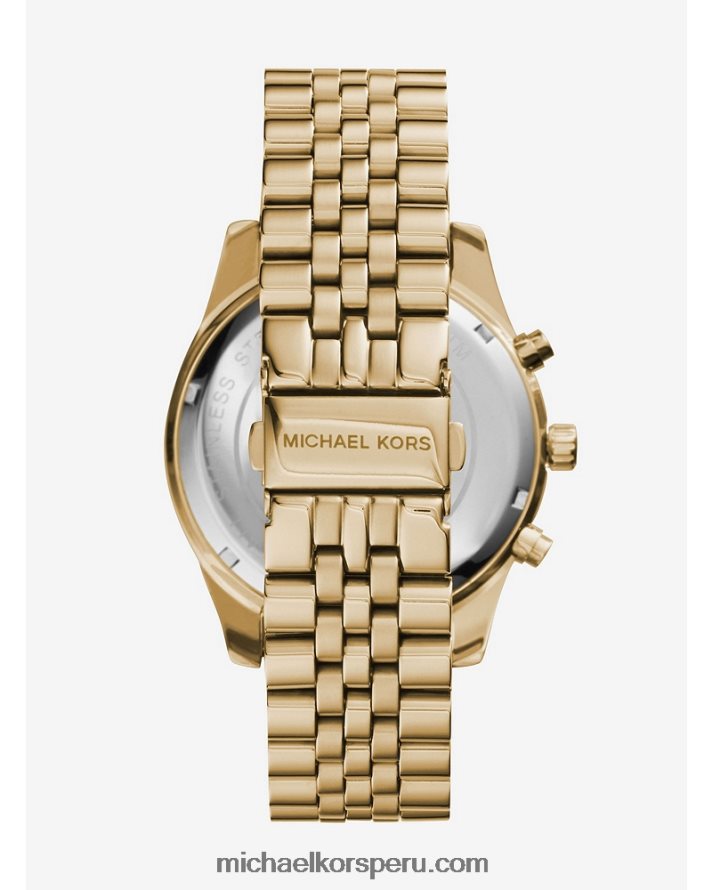 Z48V2401 oro mujer Michael Kors reloj lexington