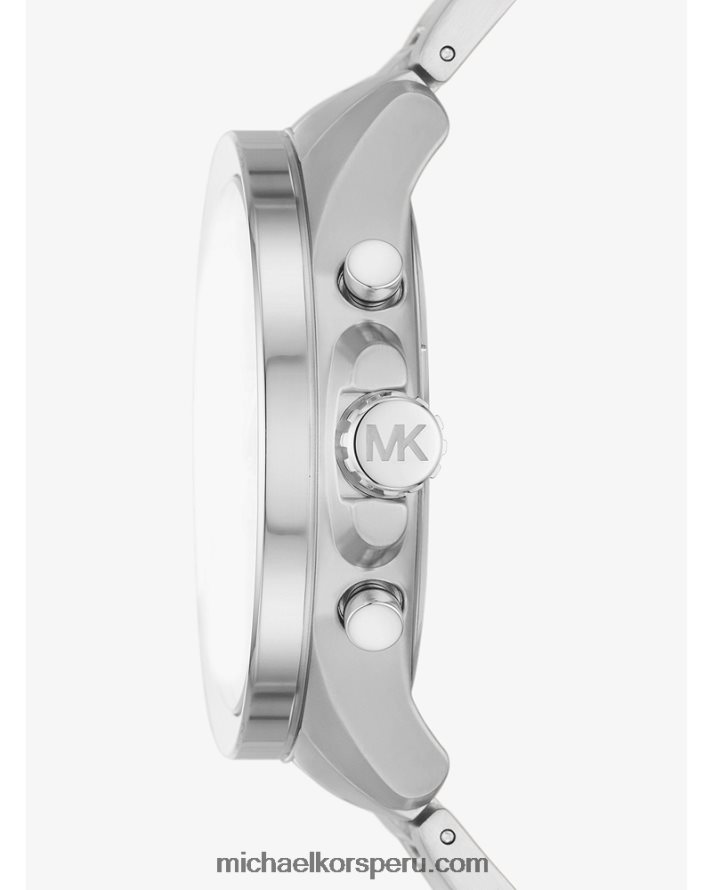 Z48V2419 Dos tonos mujer Michael Kors reloj wren extragrande