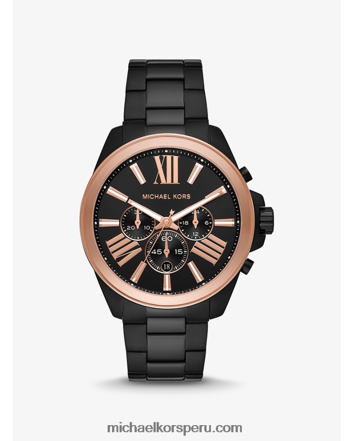 Z48V2433 negro mujer Michael Kors reloj wren extragrande