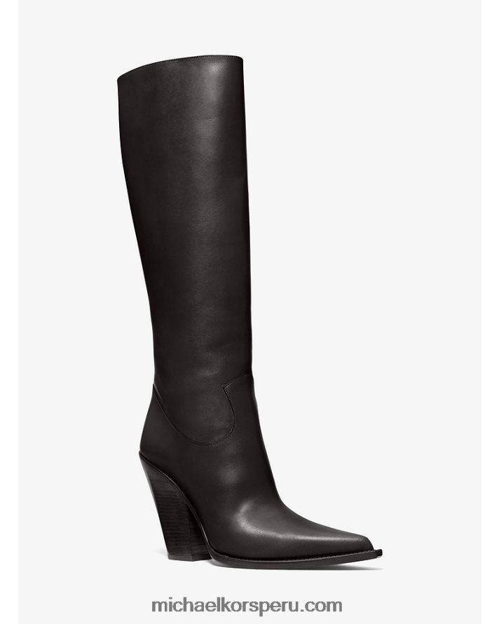 Z48V2172 negro mujer Michael Kors colección gwen bota de cuero