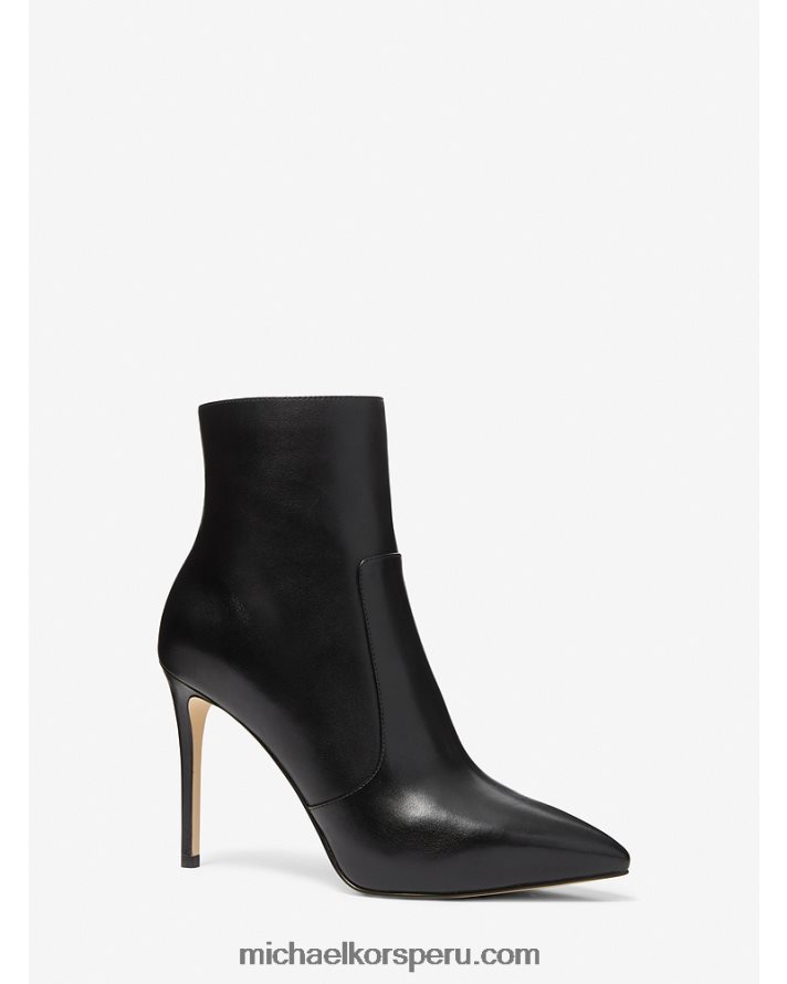 Z48V2180 negro mujer Michael Kors bota de cuero ruda