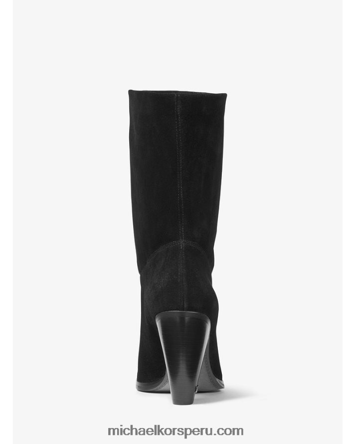 Z48V2214 negro mujer Michael Kors botín de ante divia