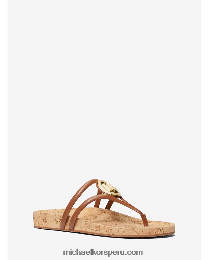Z48V1951 equipaje mujer Michael Kors sandalia hampton de piel