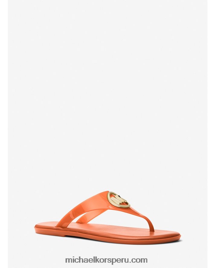 Z48V1958 amapola mujer Michael Kors sandalia jalea pvc carmen