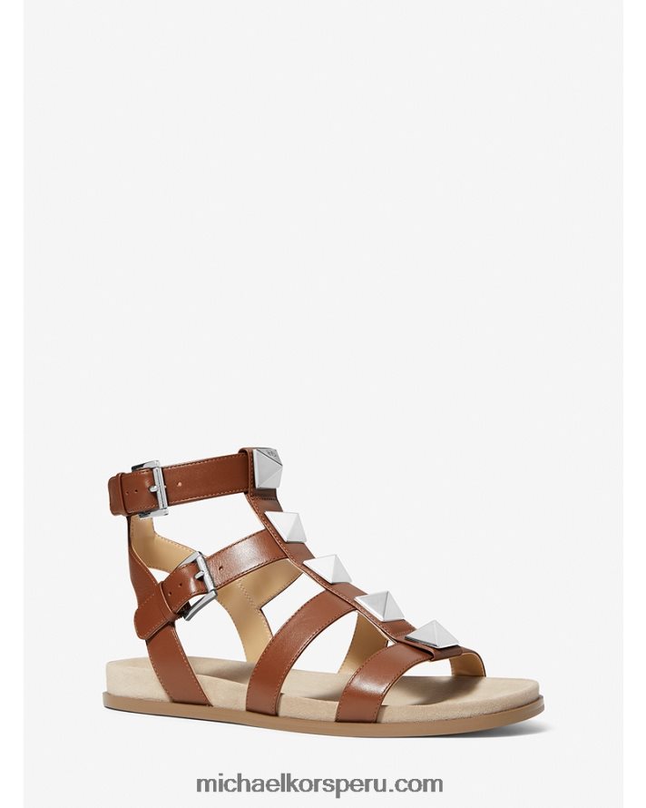 Z48V2058 equipaje mujer Michael Kors sandalias wren con tachuelas