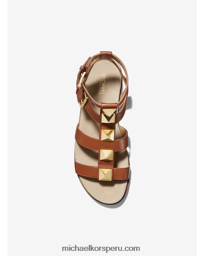 Z48V2059 equipaje mujer Michael Kors sandalias wren con tachuelas