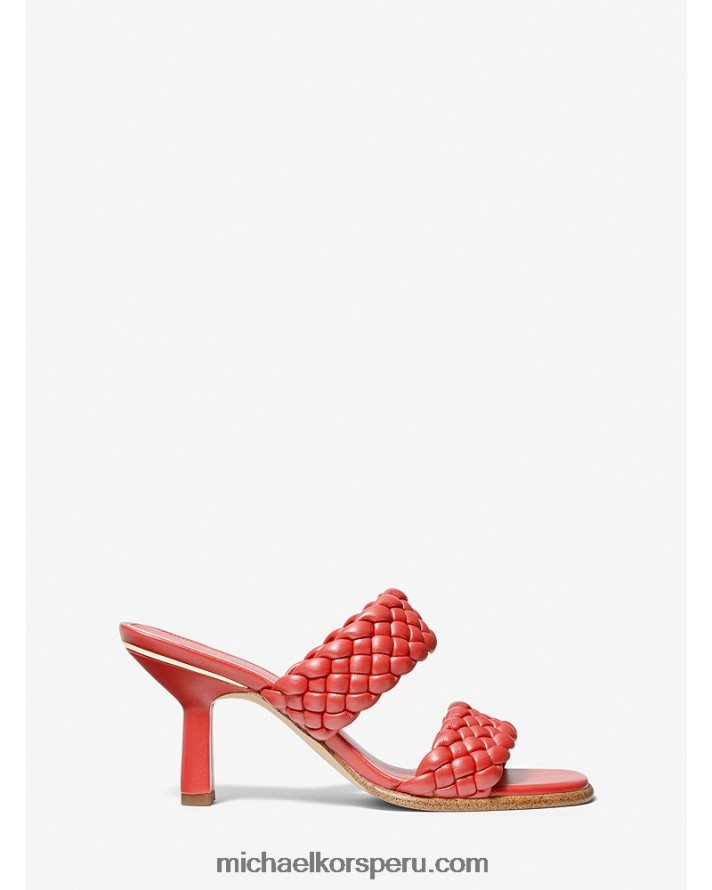 Z48V2086 dalia mujer Michael Kors mule trenzado amelia