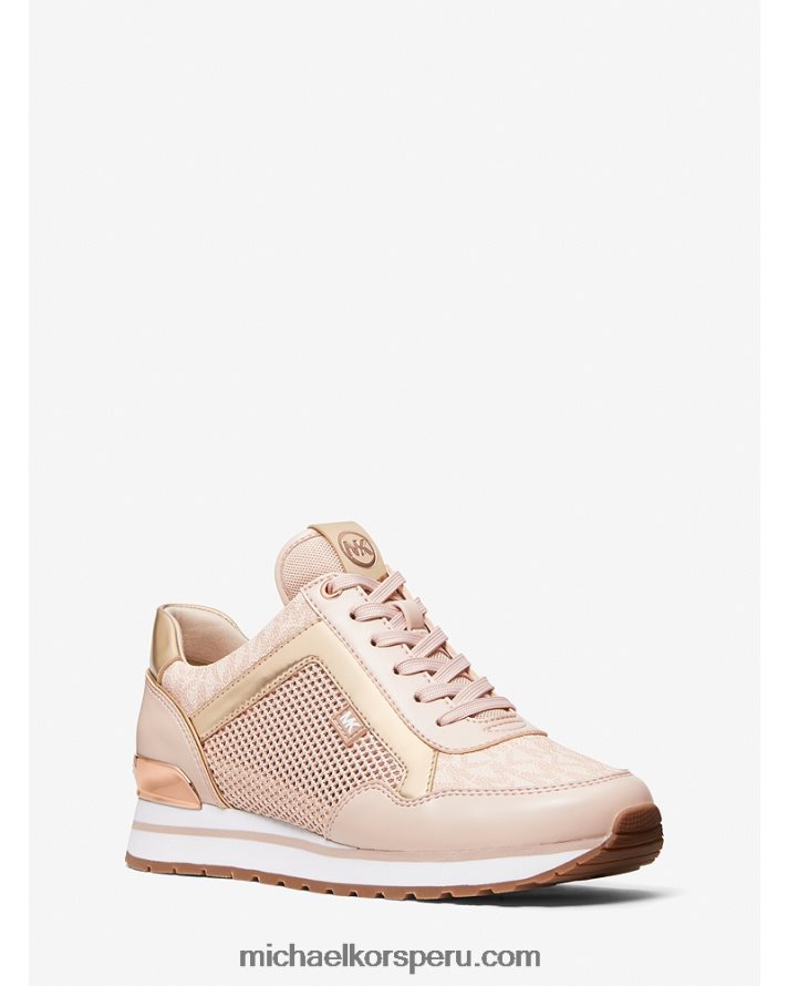 Z48V1726 sf rosa/ballt mujer Michael Kors maddy entrenadora de medios mixtos