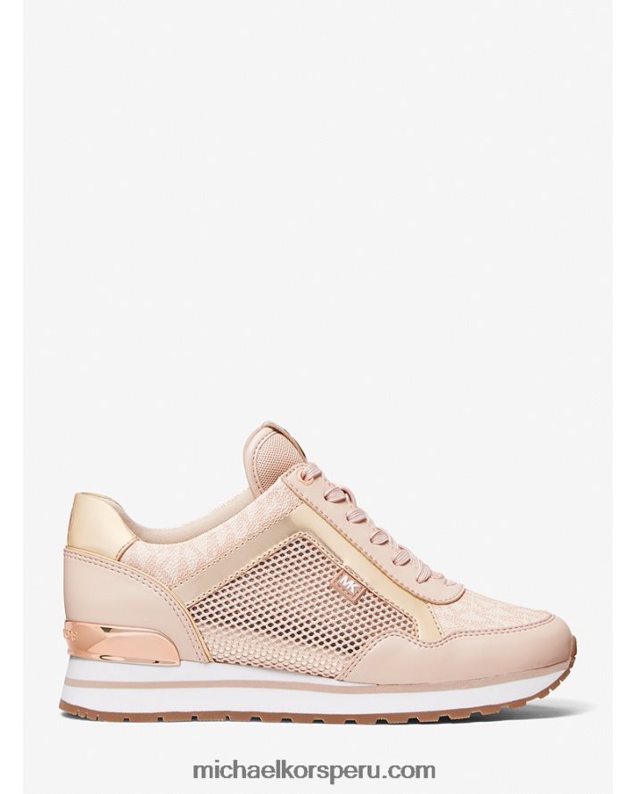 Z48V1726 sf rosa/ballt mujer Michael Kors maddy entrenadora de medios mixtos
