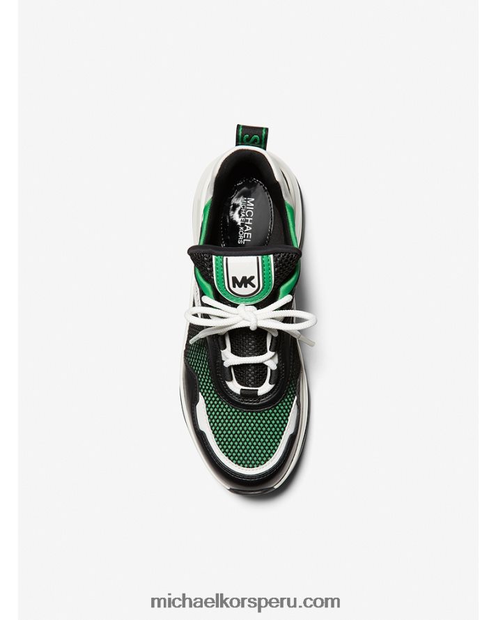 Z48V1765 palma multi mujer Michael Kors Zapatillas olympia extreme de piel y buceo