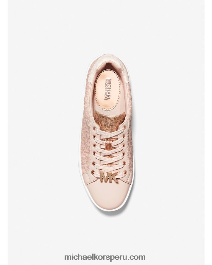 Z48V1814 ballet mujer Michael Kors tenis amapola con diseño colour block y logo