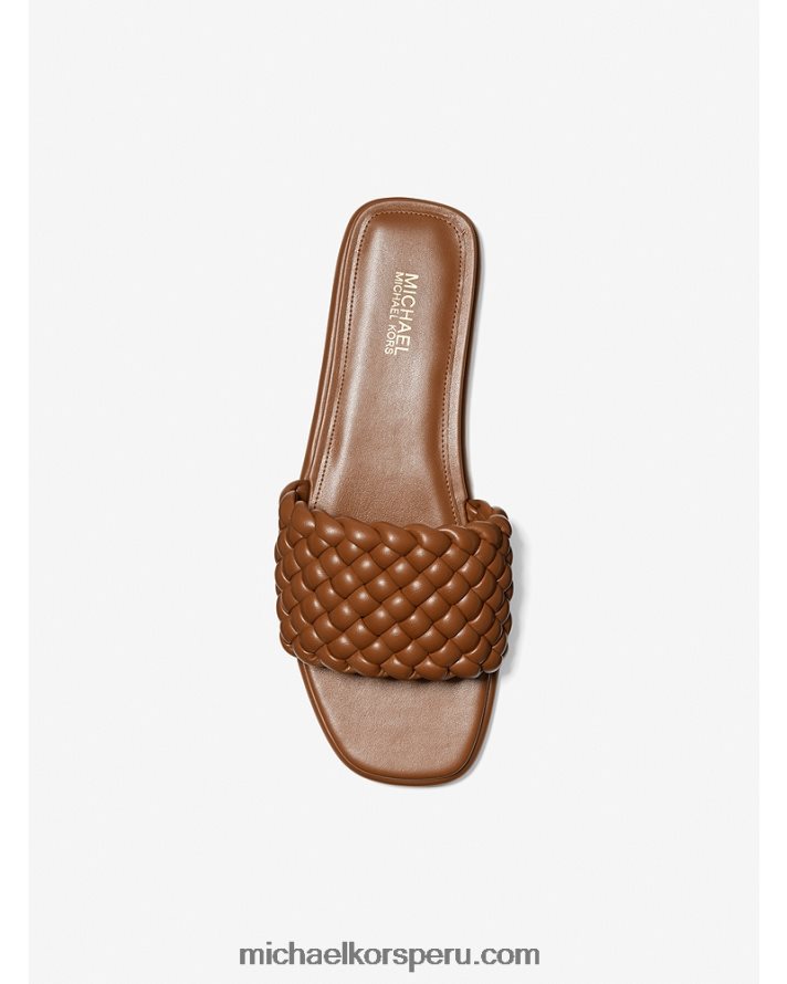 Z48V2345 equipaje mujer Michael Kors sandalia amelia trenzada