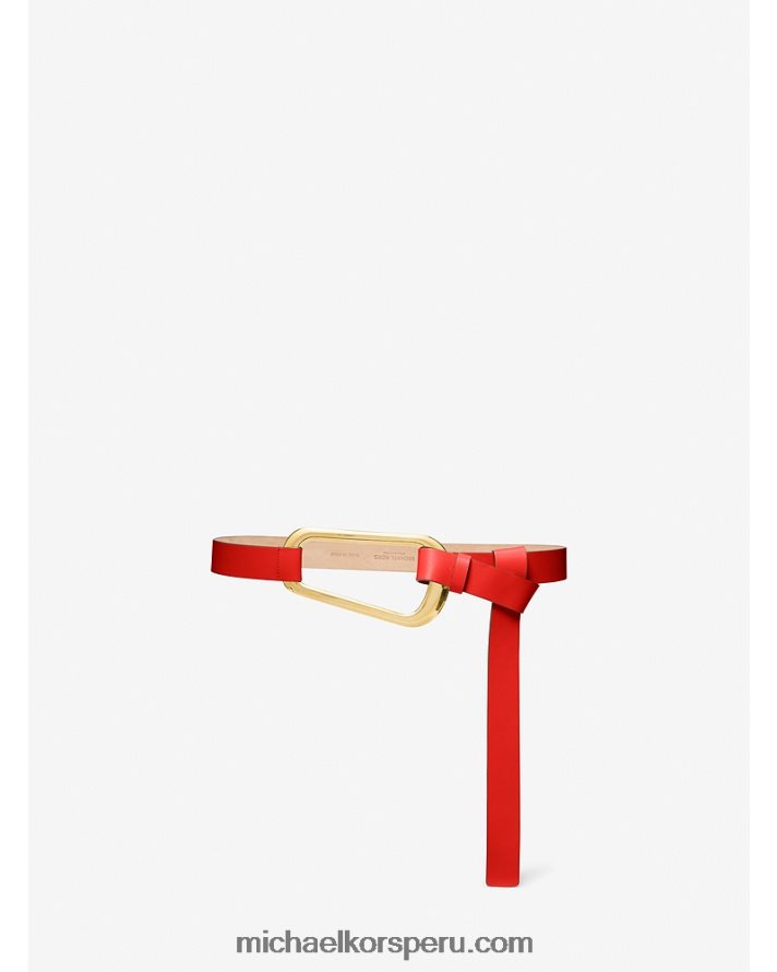 Z48V3882 amapola unisexo Michael Kors cinturon de piel colección angelina