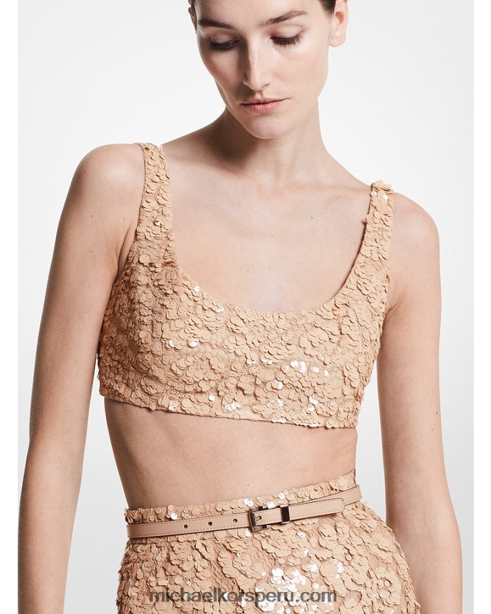 Z48V3905 fuerte unisexo Michael Kors cinturón de colección de cuero