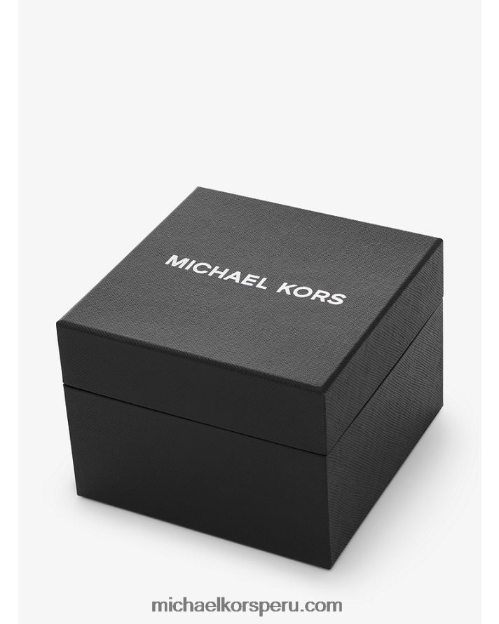 Z48V3979 marrón unisexo Michael Kors set de regalo de reloj de malla brecken extragrande