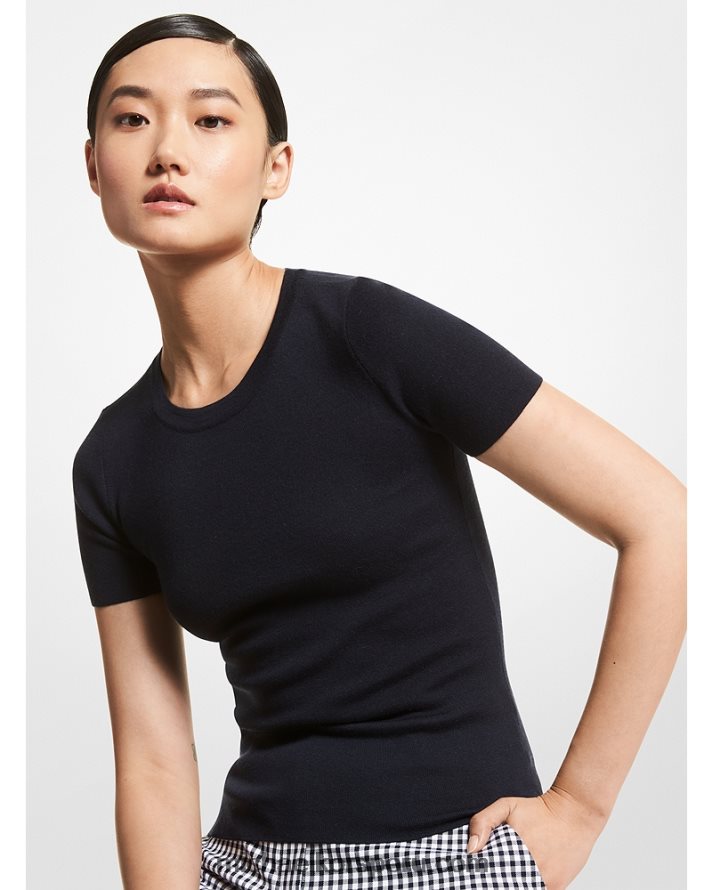 Z48V3669 medianoche unisexo Michael Kors camiseta colección viscosa stretch