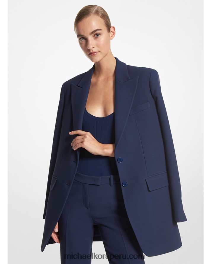 Z48V3496 Armada unisexo Michael Kors blazer boyfriend doble crepe sable colección