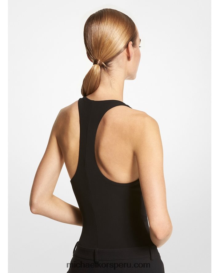 Z48V3512 negro unisexo Michael Kors body de punto mate Collection