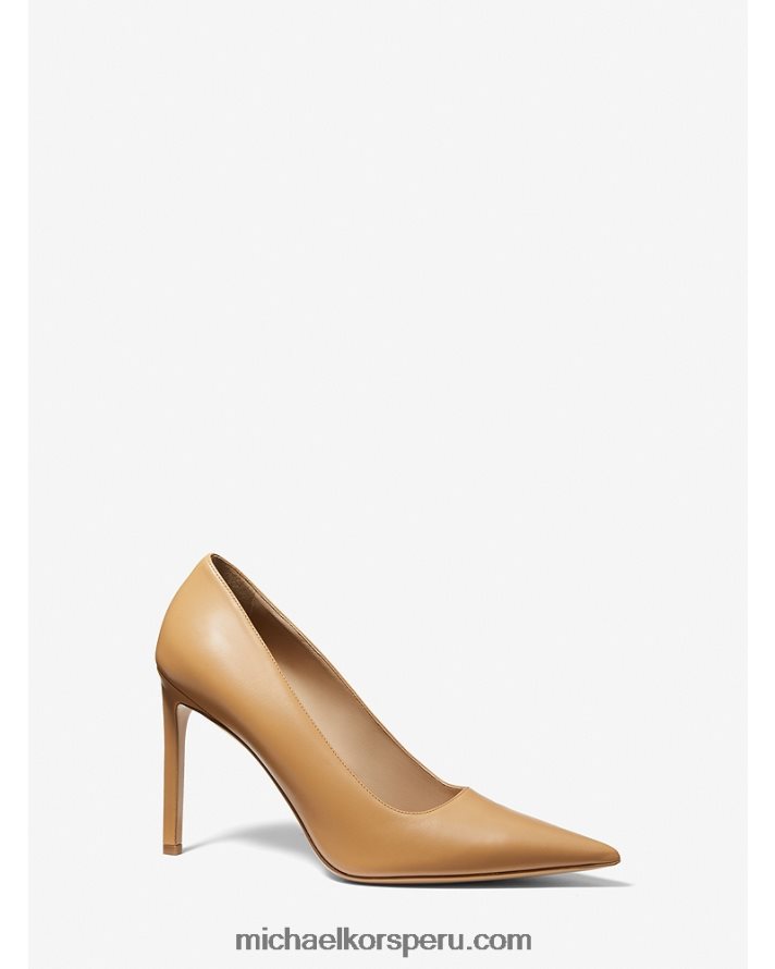 Z48V3873 camello unisexo Michael Kors salón colección martine de piel