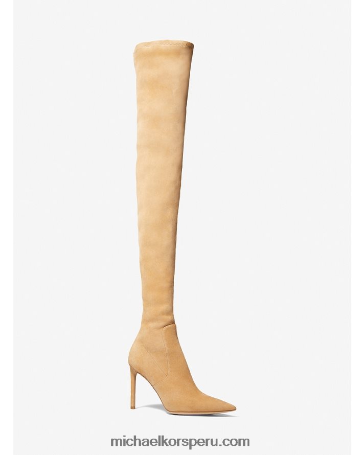 Z48V3842 camello unisexo Michael Kors colección elle bota de ante