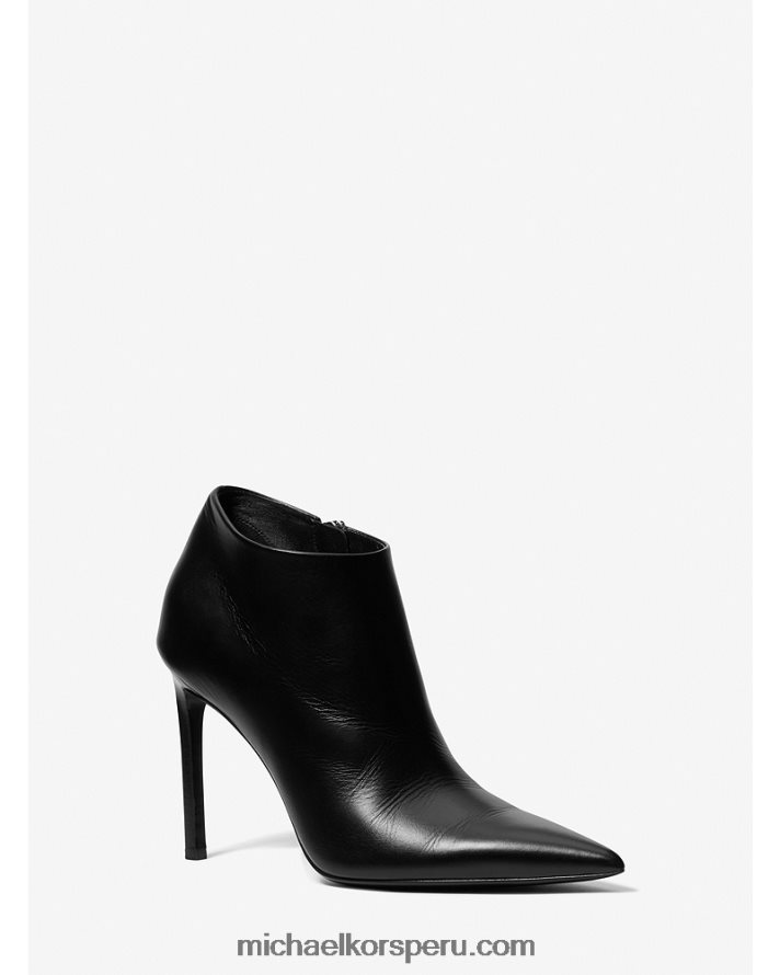 Z48V3843 negro unisexo Michael Kors bota de piel colección yasmine