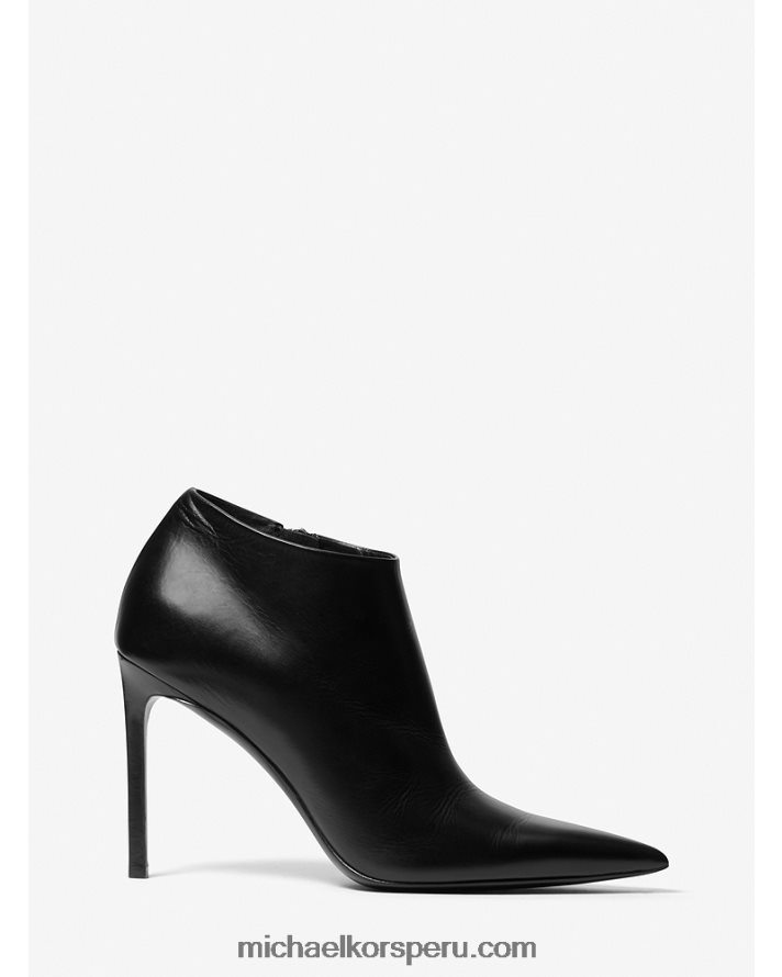 Z48V3843 negro unisexo Michael Kors bota de piel colección yasmine