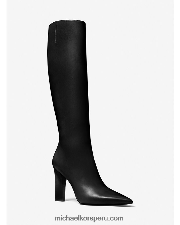 Z48V3872 negro unisexo Michael Kors bota de piel colección dabney